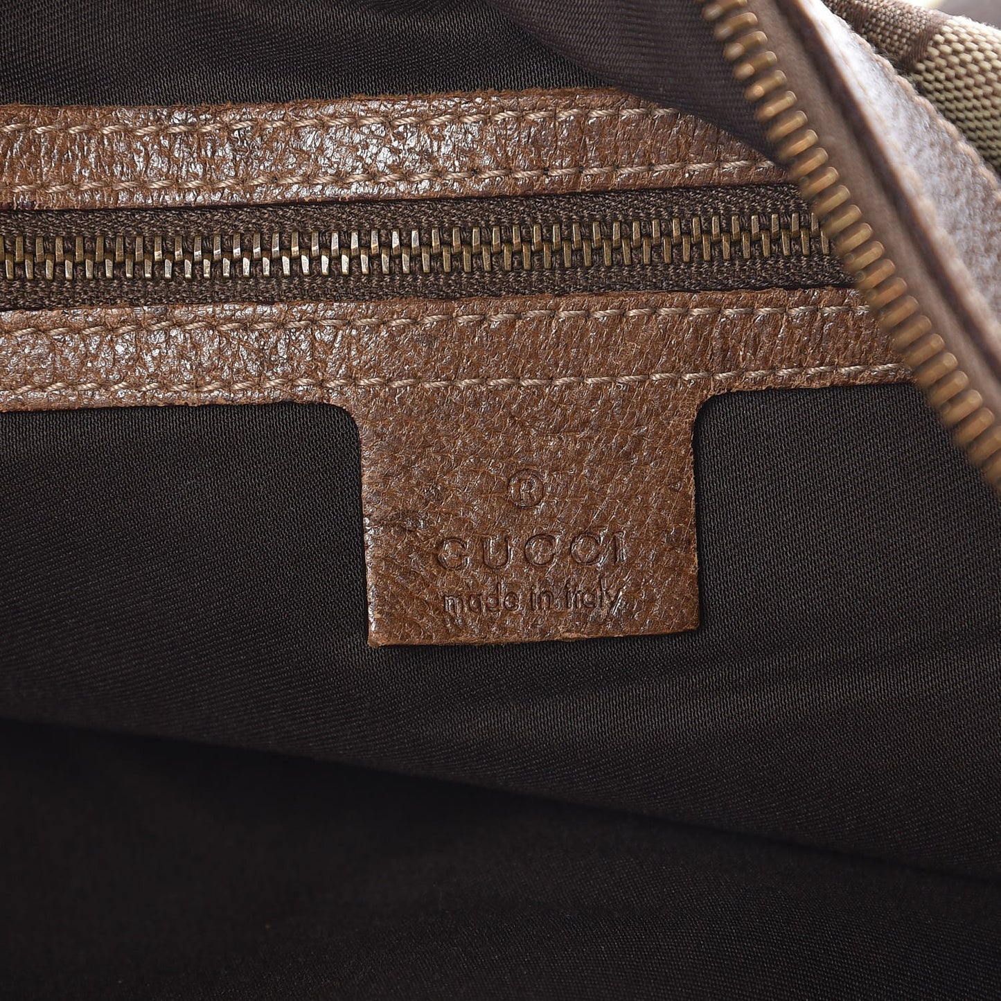 Monogram Pelham Studded Shoulder Bag Brown