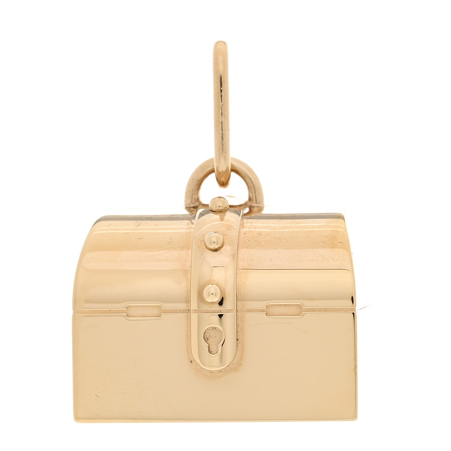 Hermes Permabrass Curiosite Trunk Charm 1 of 4