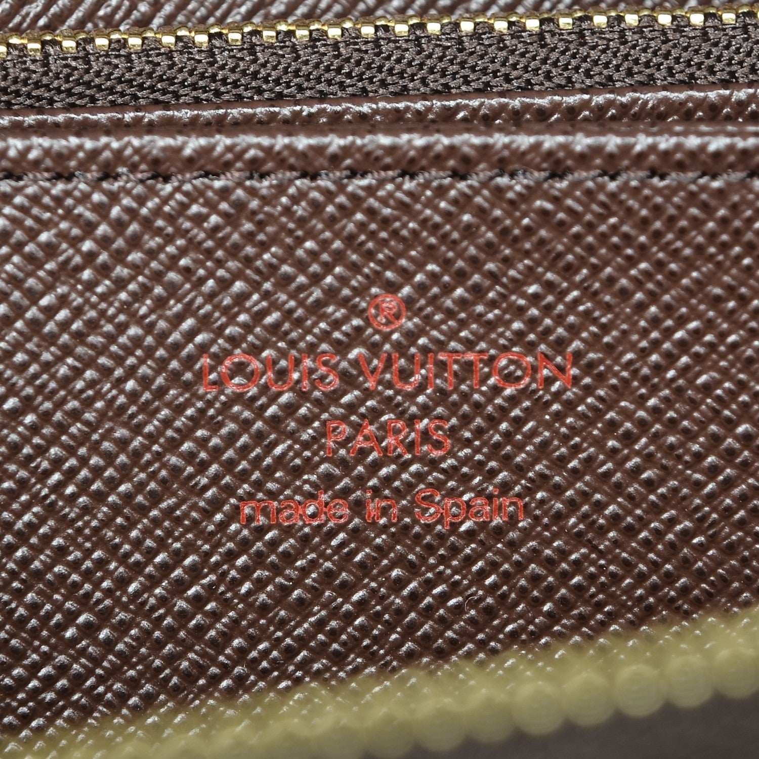 Louis Vuitton Damier Ebene Zippy Wallet 6 of 6