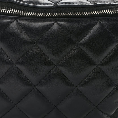 Chanel Calfskin Quilted Waist Belt Bag Black 8 of 10
