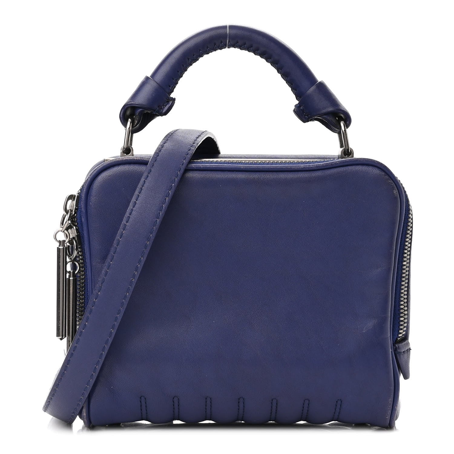 3.1 Phillip Lim Calfskin Small Ryder Satchel Ultramarine 1 of 9