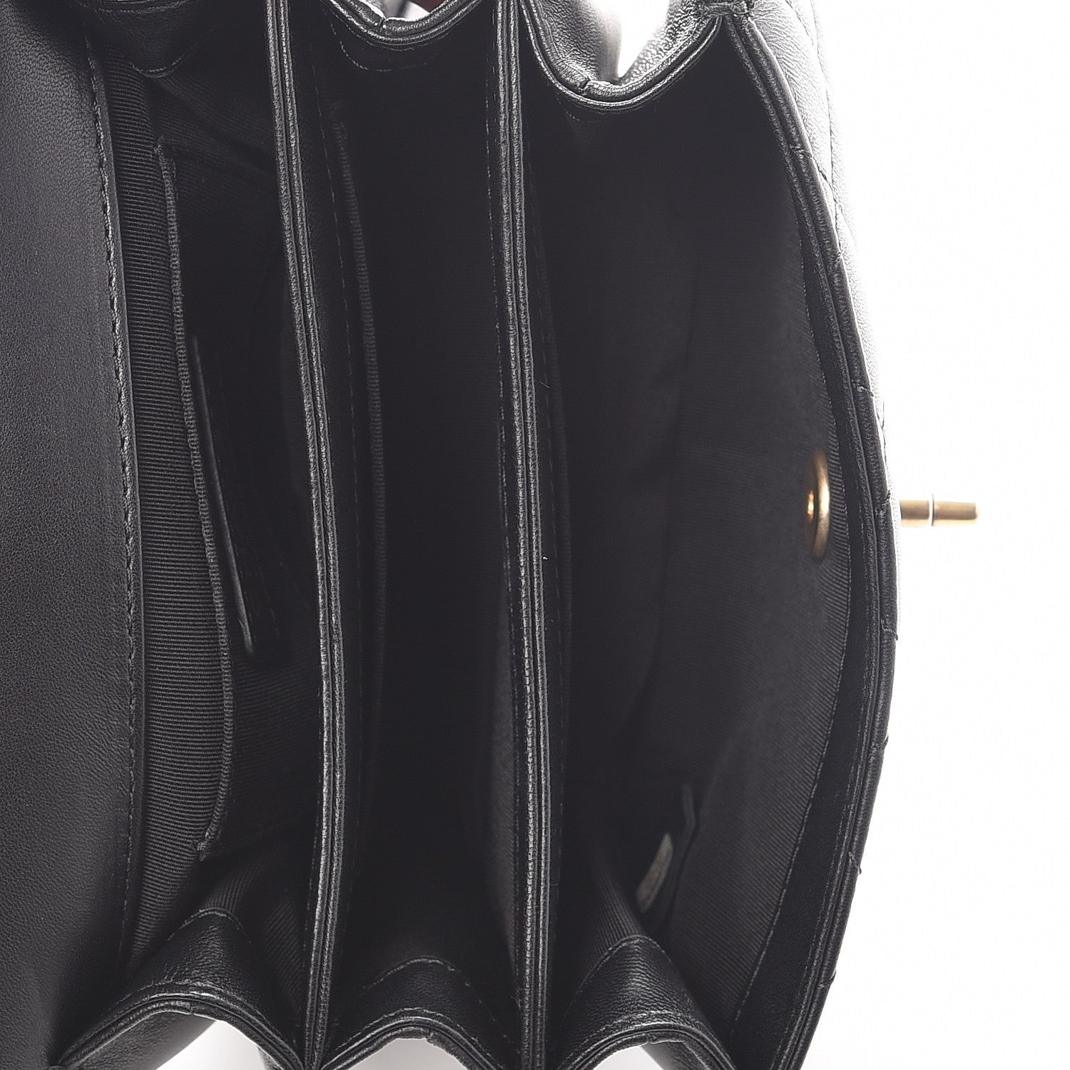 Chanel Lambskin Quilted Small Coco Vintage Flap Black 5 of 8