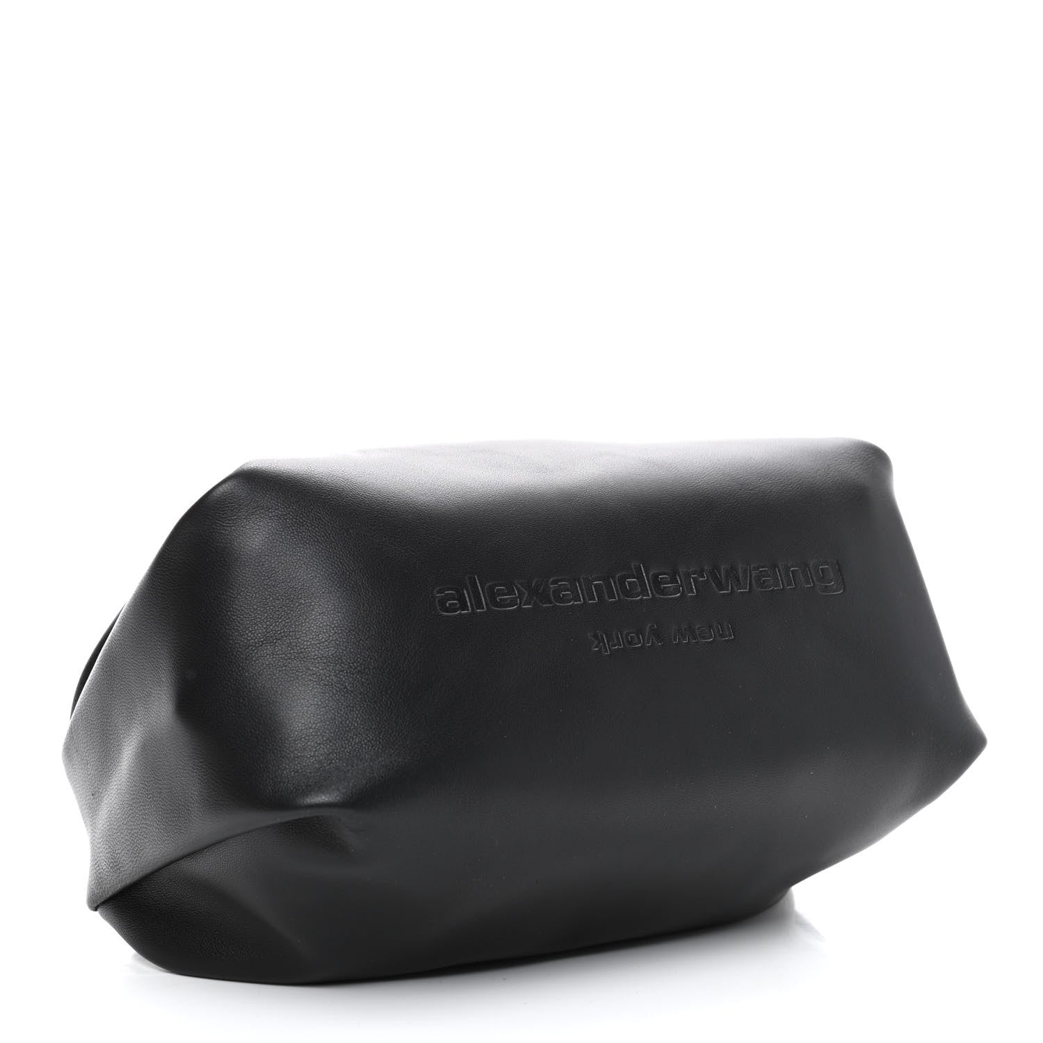 Alexander Wang Lambskin Mini Scrunchie Bag Black 4 of 8
