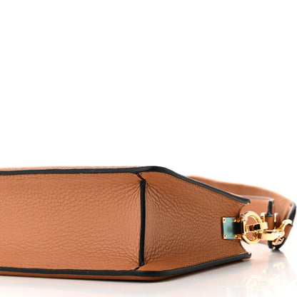 Valentino Garavani Calfskin Vlogo Shoulder Bag Almond Beige 9 of 9