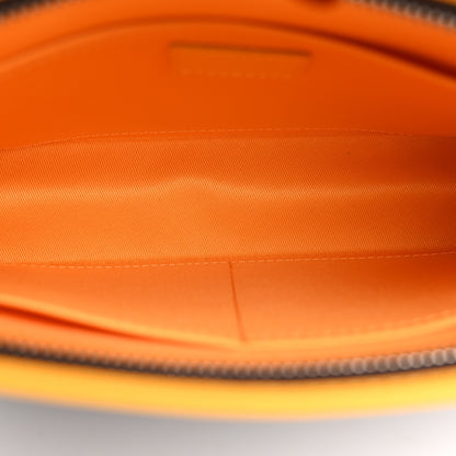 Louis Vuitton Monogram Macassar Pochette Voyage MM Safran Yellow 5 of 6