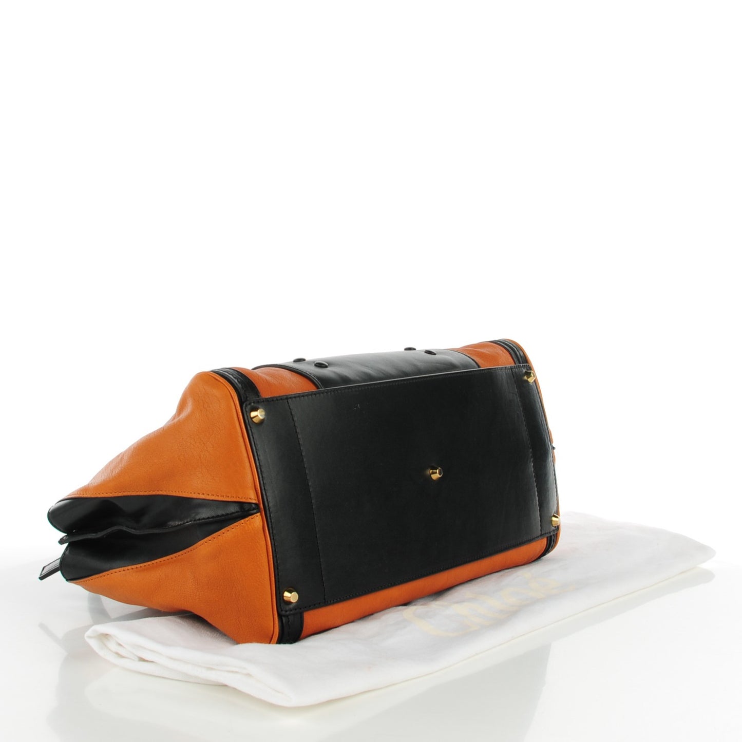 Calfskin Medium Alice Satchel Marron Glace