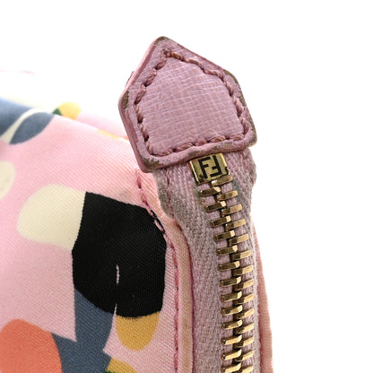 Fendi Nylon Roma Print Large Cosmetic Pouch Lavanda Multicolor 12 of 12