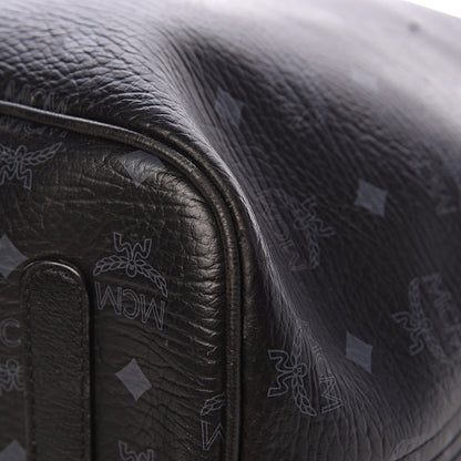 MCM Visetos Large Liz Reversible Shopper Tote Black 13 of 19