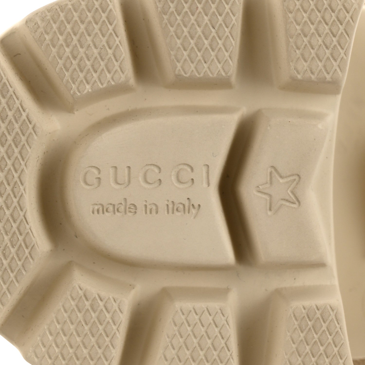 Gucci Monogram Granada Kid Trip 40/72mm Lug Sole Sandals 38 Beige Ebony Mystic White 8 of 10