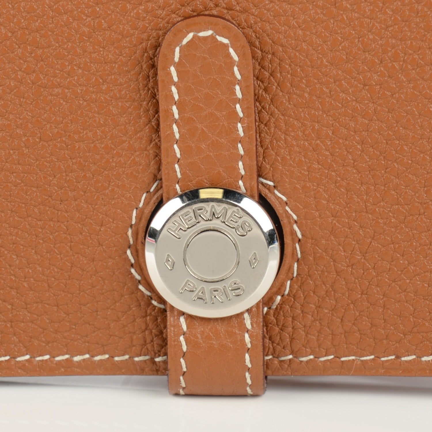 Hermes Togo Dogon Duo Wallet Gold 7 of 11