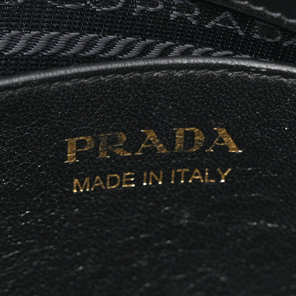 Prada Saffiano City Calfskin Small Esplanade Tote Black 6 of 13