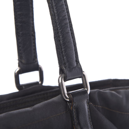 Prada Saffiano Tessuto Nylon Tote Black 18 of 22