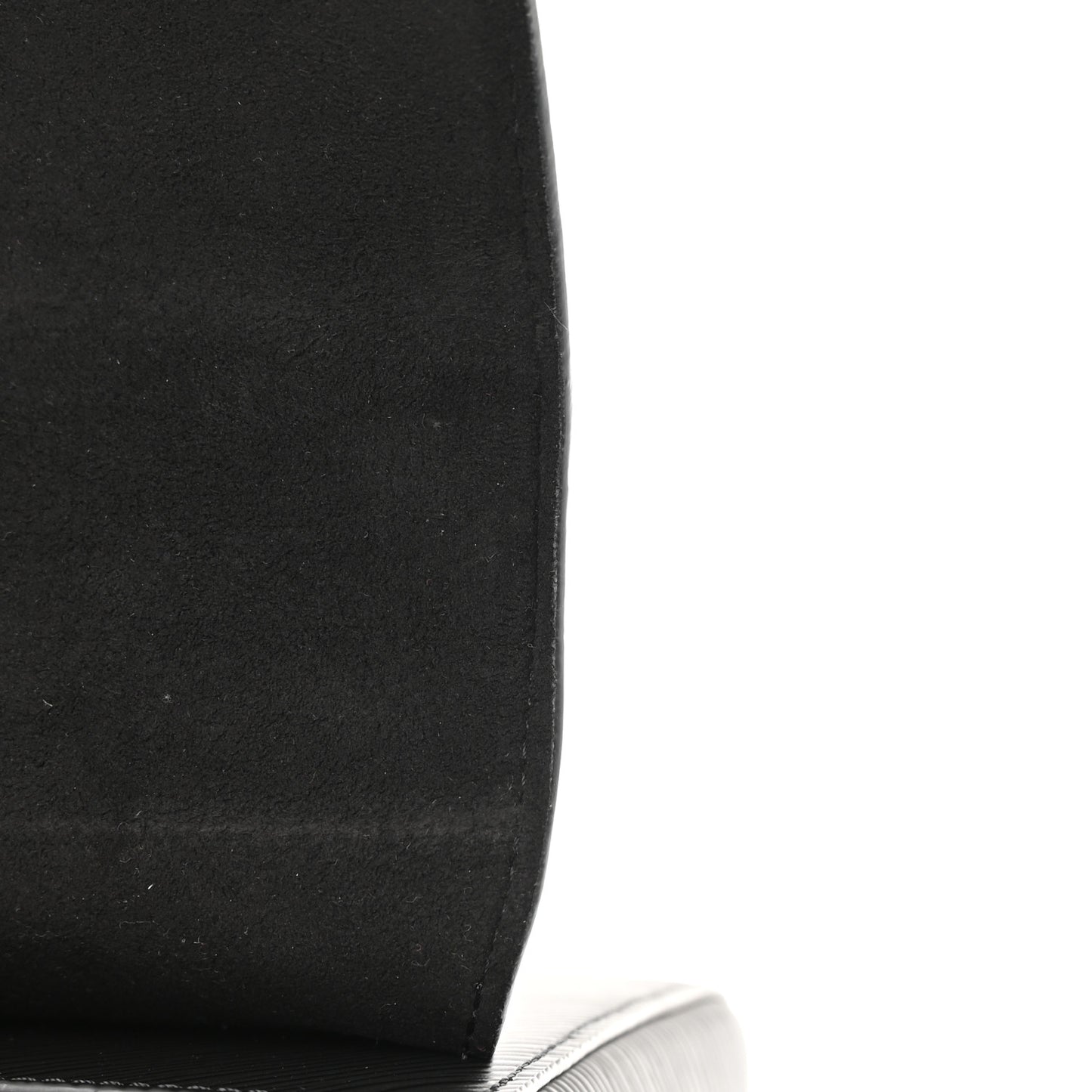 Epi Twist Short Handle Shoulder Bag Black Rose