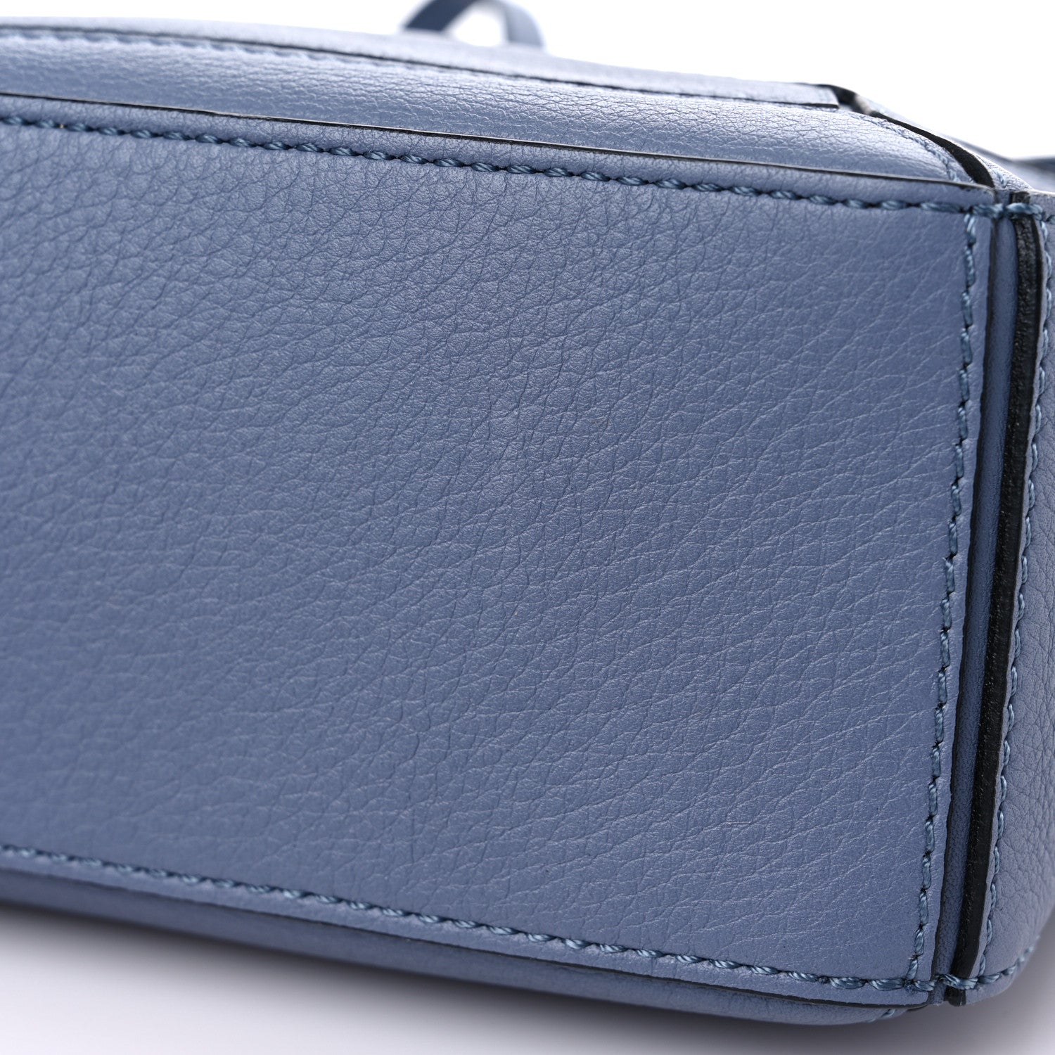 Loewe Calfskin Mini Puzzle Bag Blue 9 of 10