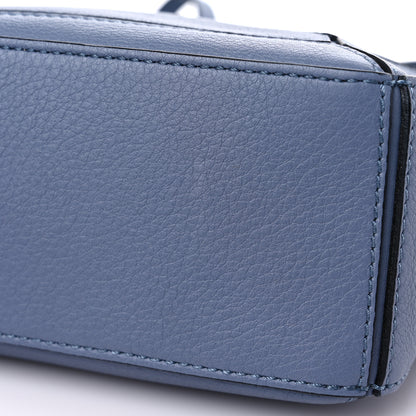 Loewe Calfskin Mini Puzzle Bag Blue 9 of 10
