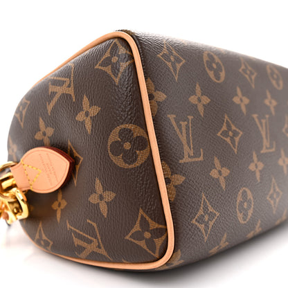 Louis Vuitton Monogram Speedy Bandouliere 20 Black 8 of 12