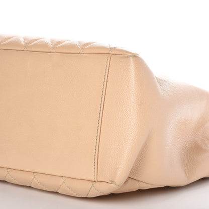 Chanel Caviar Quilted Grand Shopping Tote GST Beige Clair 13 of 18