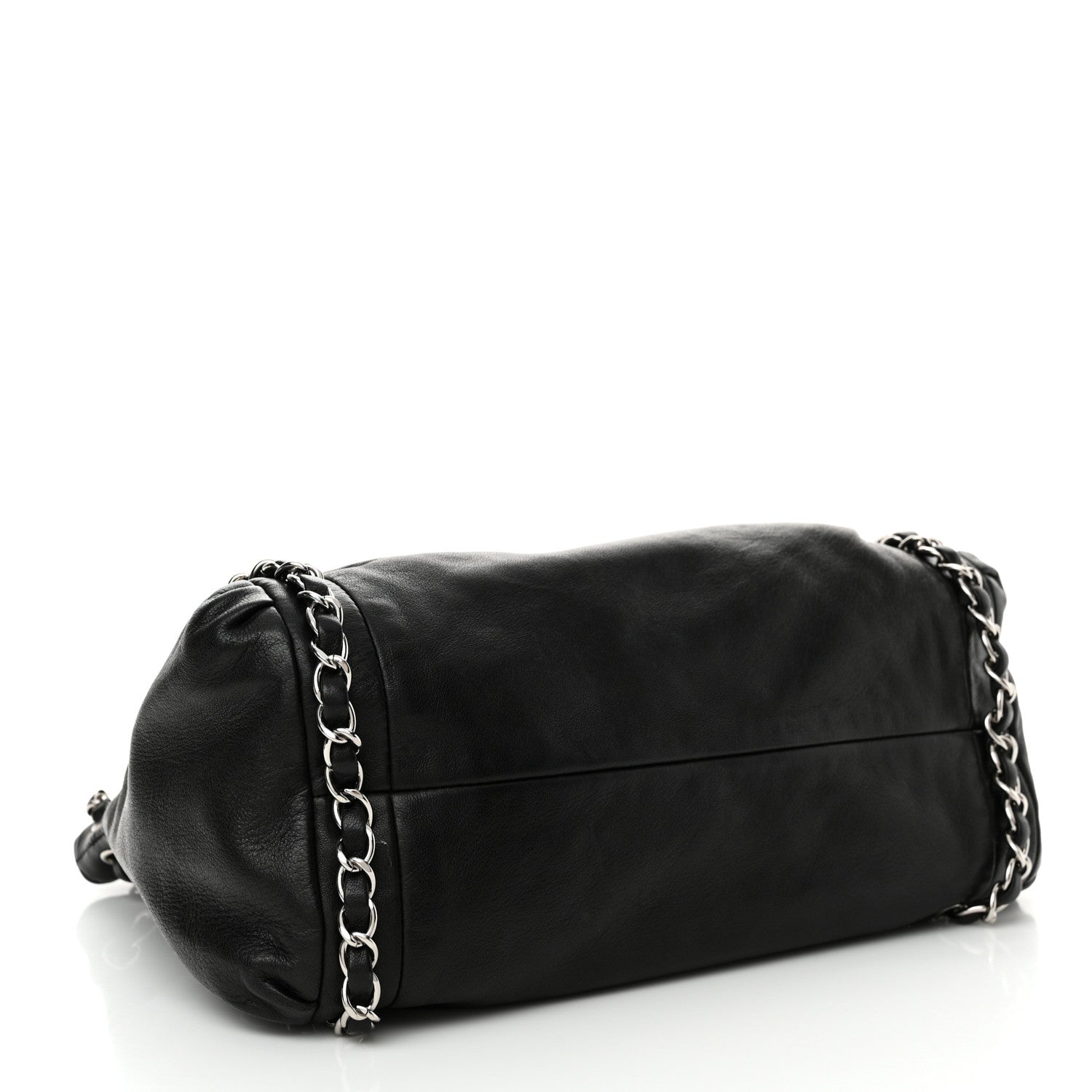 Chanel Lambskin Small Sharpei Shoulder Bag Black 4 of 10