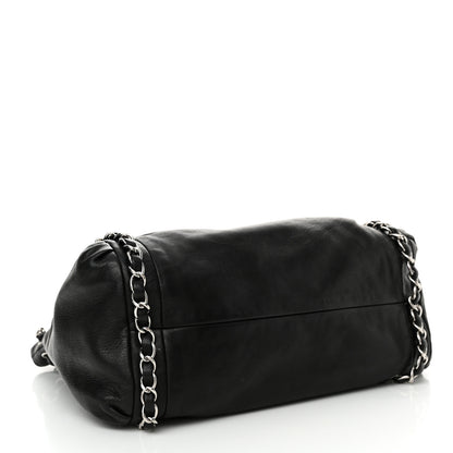 Chanel Lambskin Small Sharpei Shoulder Bag Black 4 of 10