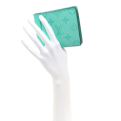 Louis Vuitton Taigarama Multiple Wallet Miami Green 2 of 7