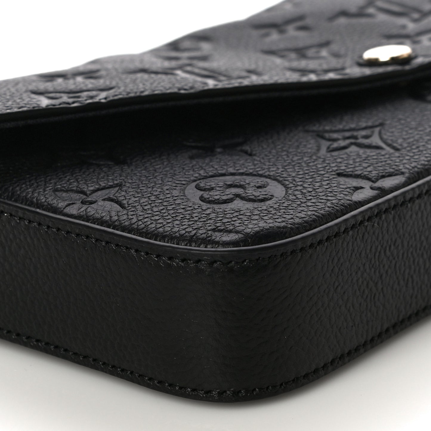 Empreinte Pochette Felicie Chain Wallet Black
