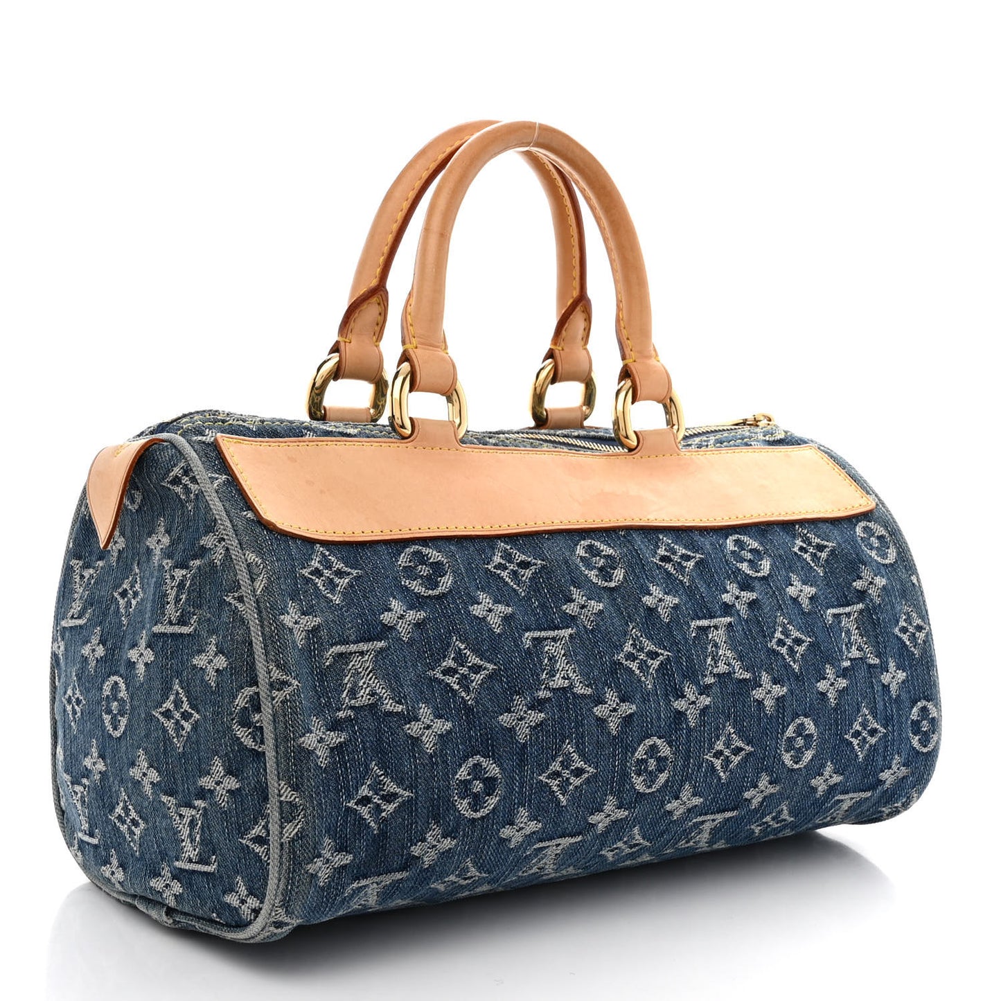 Monogram Denim Neo Speedy Blue