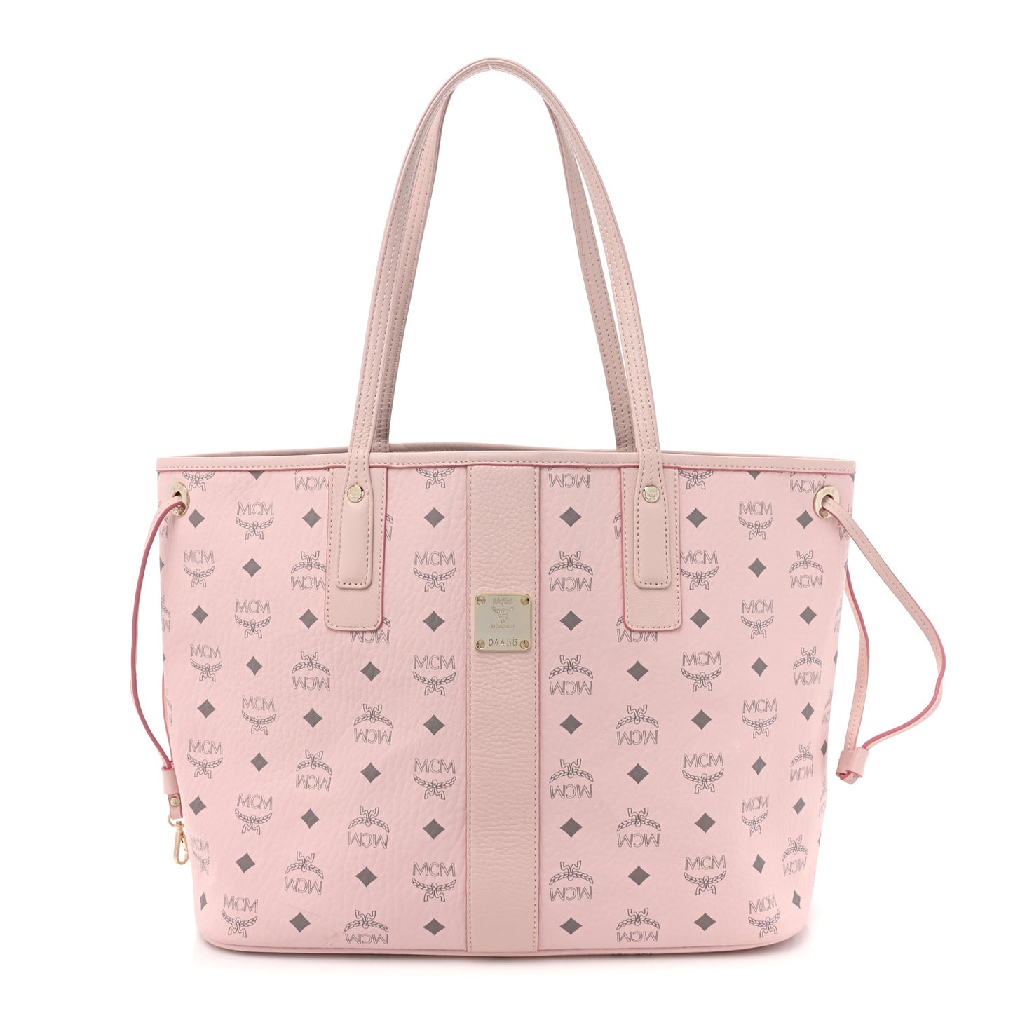Visetos Medium Liz Reversible Shopper Tote Powder Pink