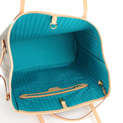Louis Vuitton Monogram V Neverfull MM Turquoise 5 of 8