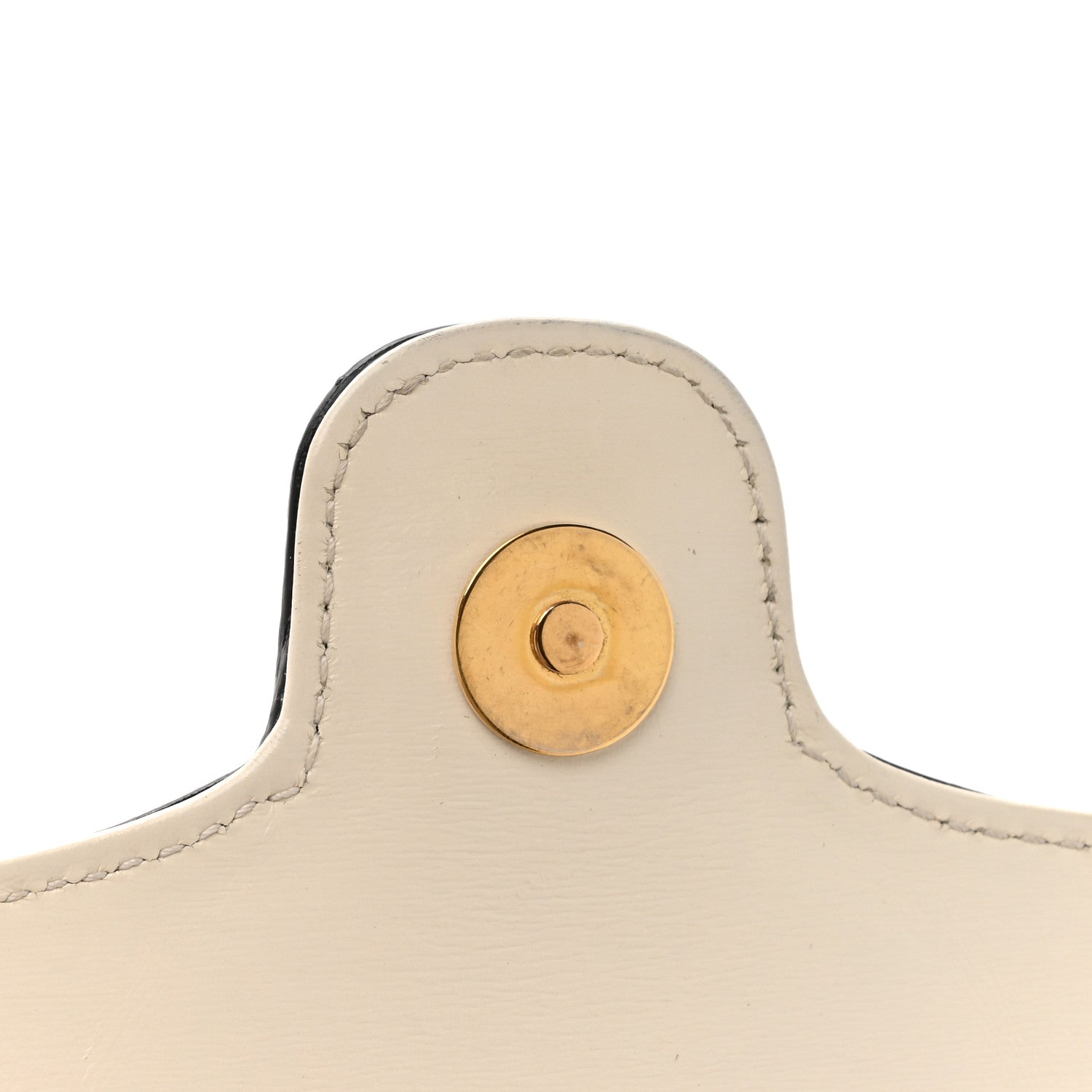 Gucci Calfskin Small Arli Flap Shoulder Bag Mystic White 12 of 14