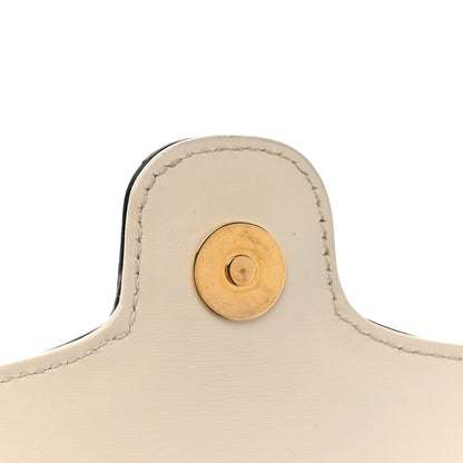 Gucci Calfskin Small Arli Flap Shoulder Bag Mystic White 12 of 14