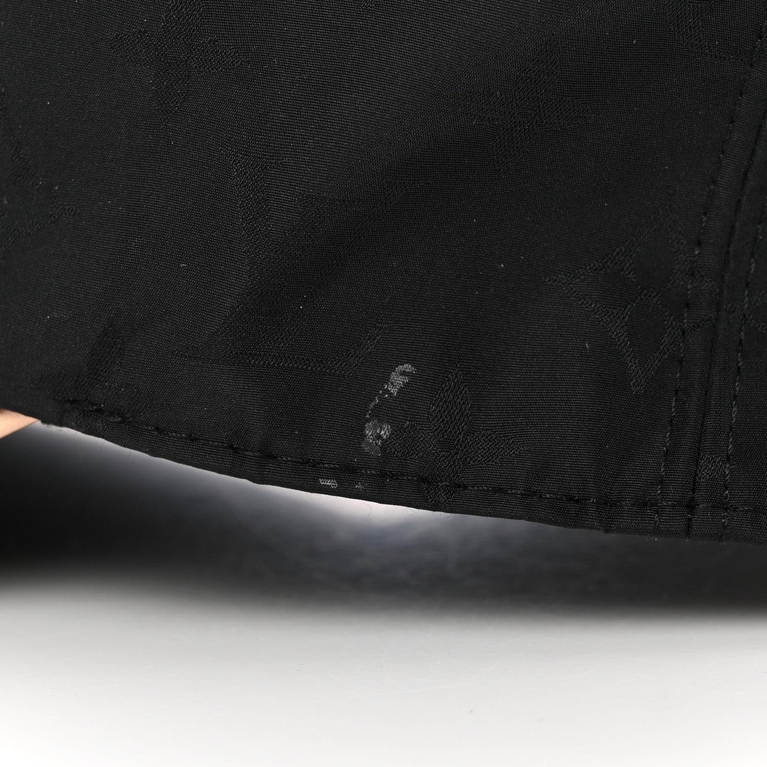 Louis Vuitton Polyester Silk Monogram LV Get Ready Cap M Black 11 of 12