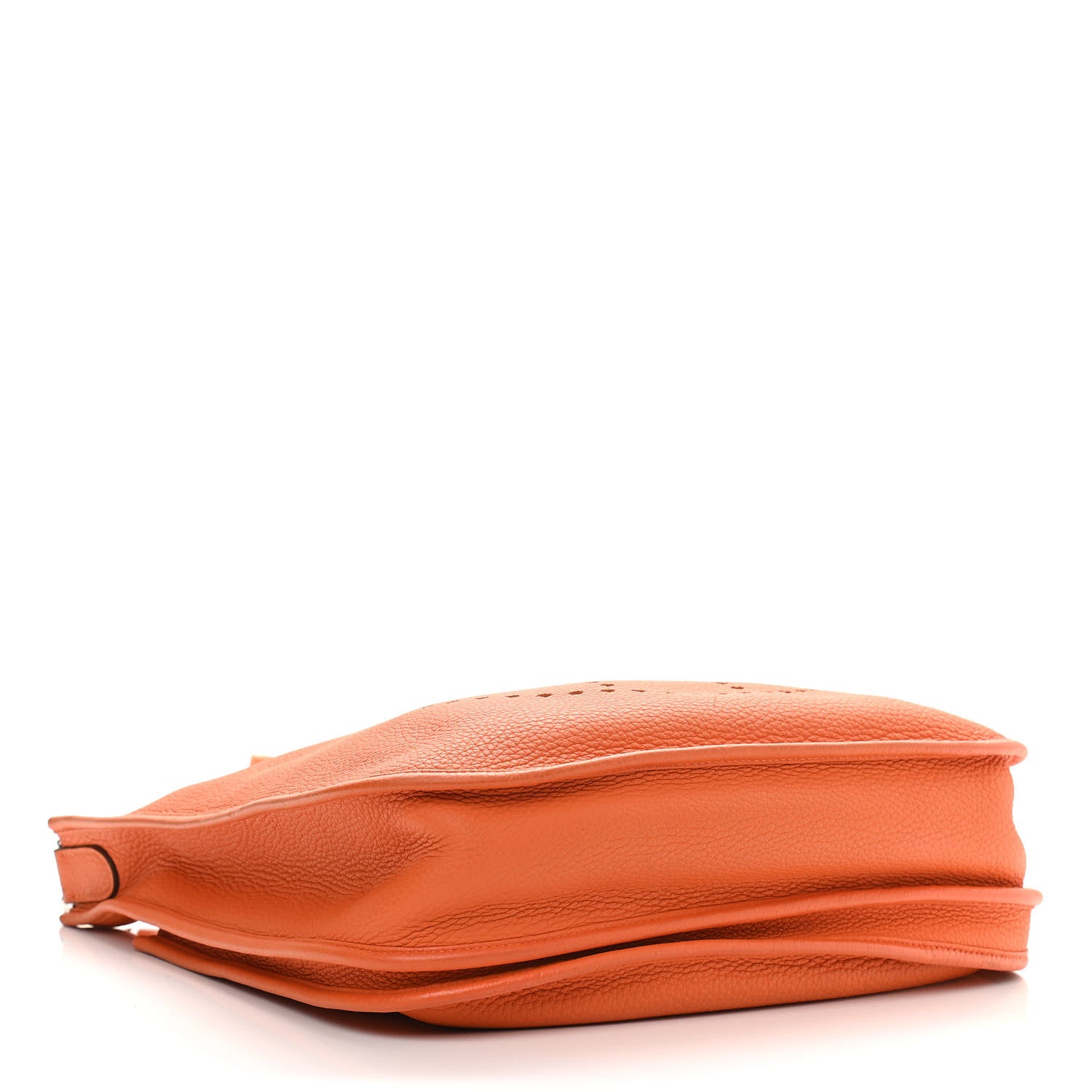 Hermes Taurillon Clemence Evelyne III GM Orange 4 of 10
