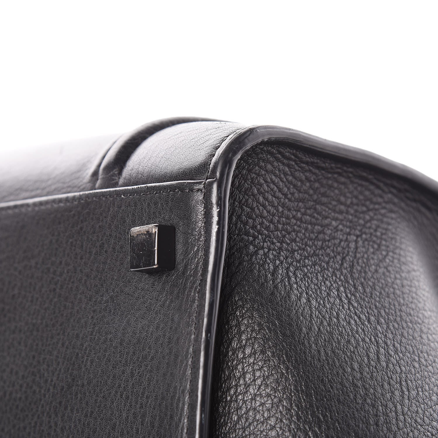 Celine Supple Calfskin Medium Phantom Luggage Black 10 of 22