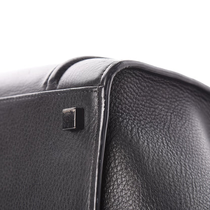 Celine Supple Calfskin Medium Phantom Luggage Black 10 of 22