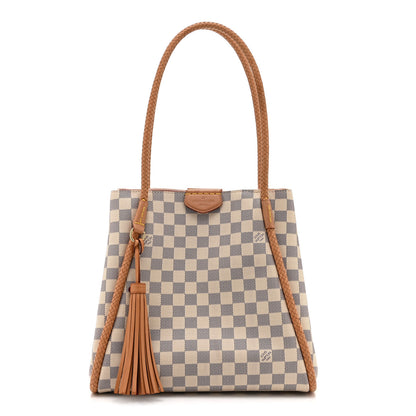 Louis Vuitton Damier Azur Propriano Rose Ballerine 1 of 9