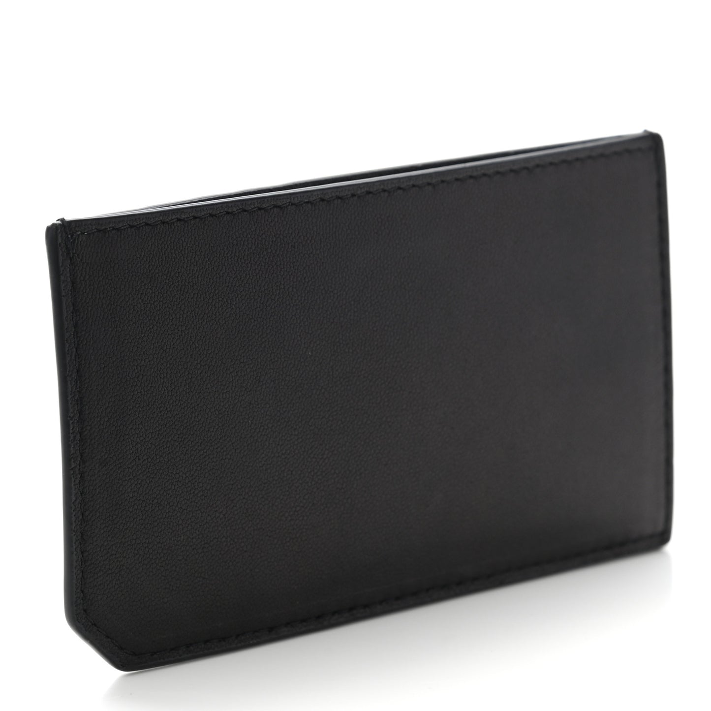 Calfskin 5 Fragments Card Holder Black