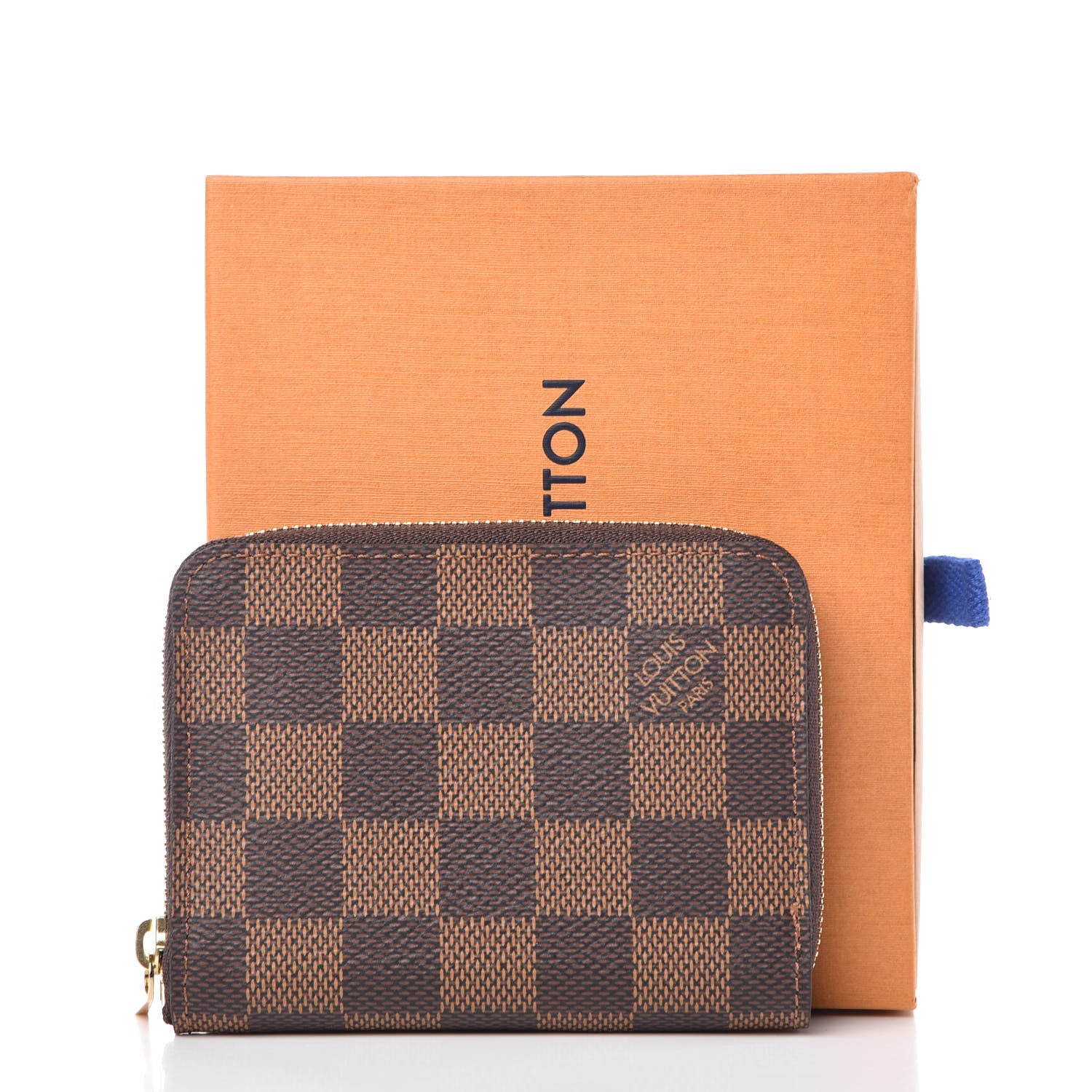 Louis Vuitton Damier Ebene Zippy Coin Purse 7 of 7