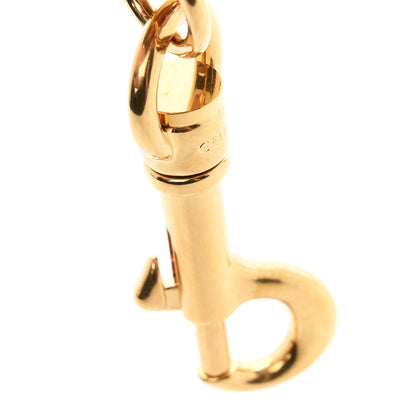 Celine Plexiglass Studded Triomphe Keyring Charm Tortoise 3 of 5