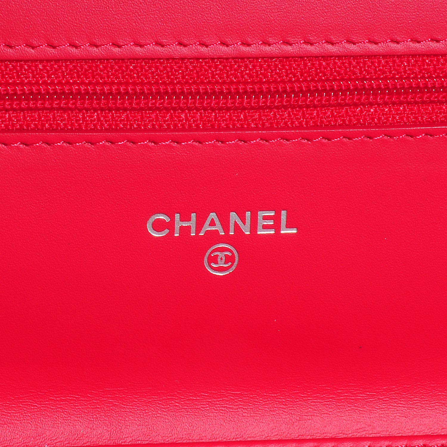 Chanel Caviar Timeless Wallet on Chain WOC Pink 7 of 8