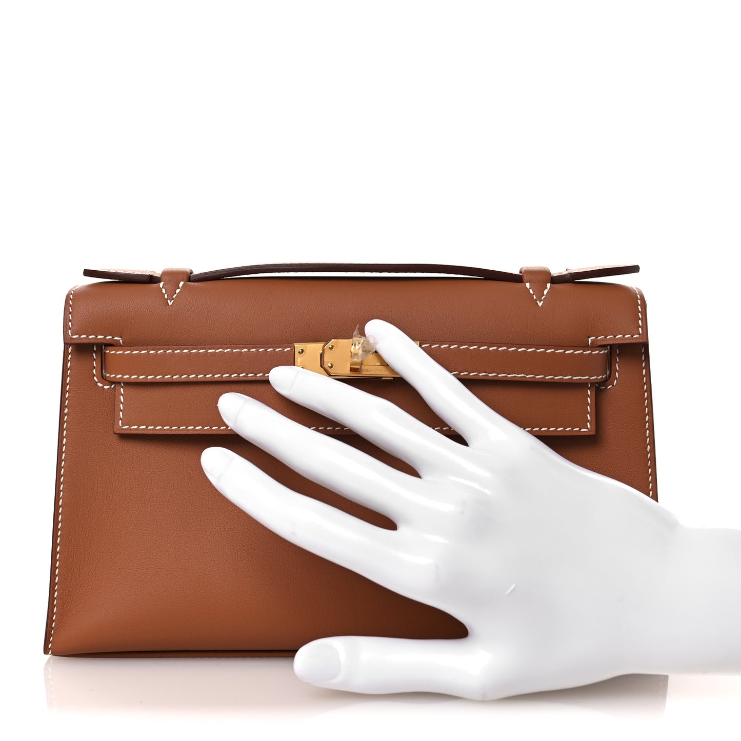 Swift Kelly Pochette Clutch Gold