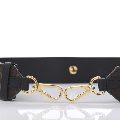 Louis Vuitton Monogram Adjustable Bandouliere Shoulder Strap Black 3 of 4
