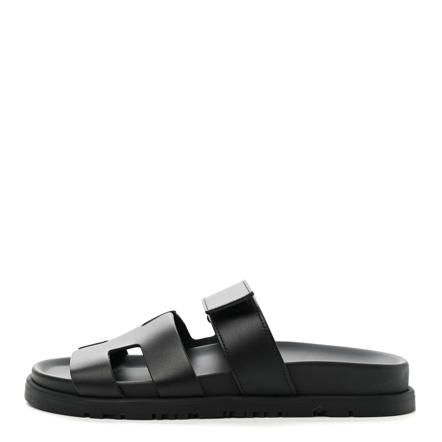 Calfskin Womens Chypre Sandals 35 Black
