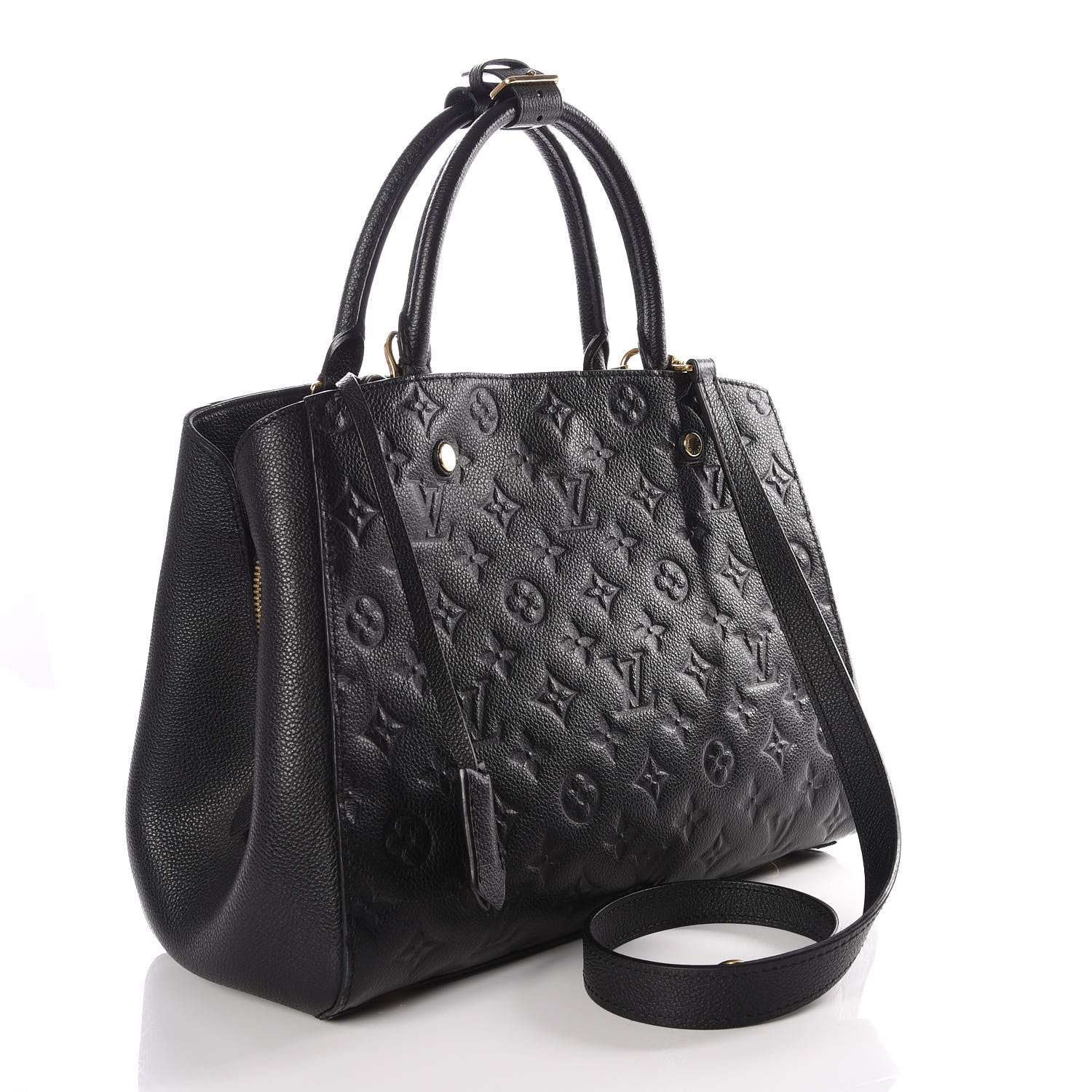Louis Vuitton Empreinte Montaigne MM Black 2 of 14