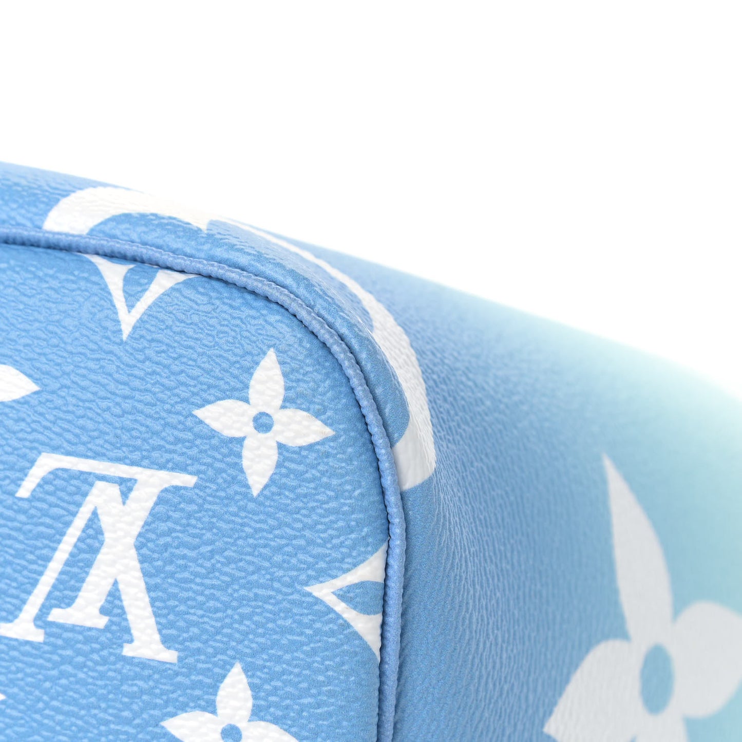 Monogram Giant By The Pool Neverfull MM Blue