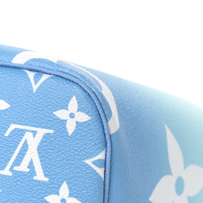 Louis Vuitton Monogram Giant By The Pool Neverfull MM Blue 11 of 22