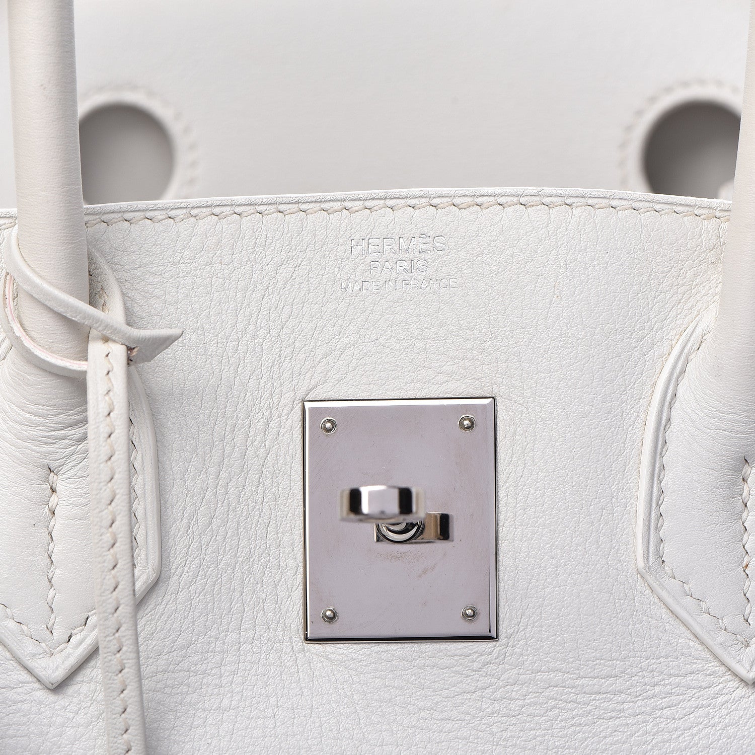 Hermes Swift Birkin 30 White 26 of 51