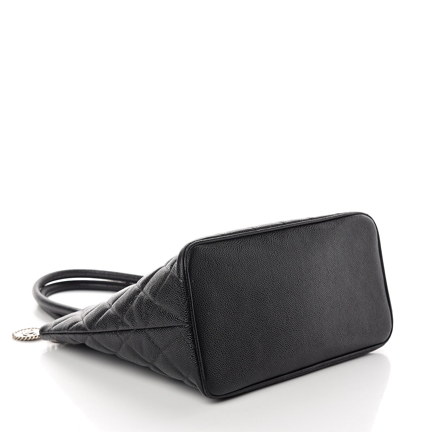 Chanel Caviar Quilted Medallion Tote Black 3 of 9
