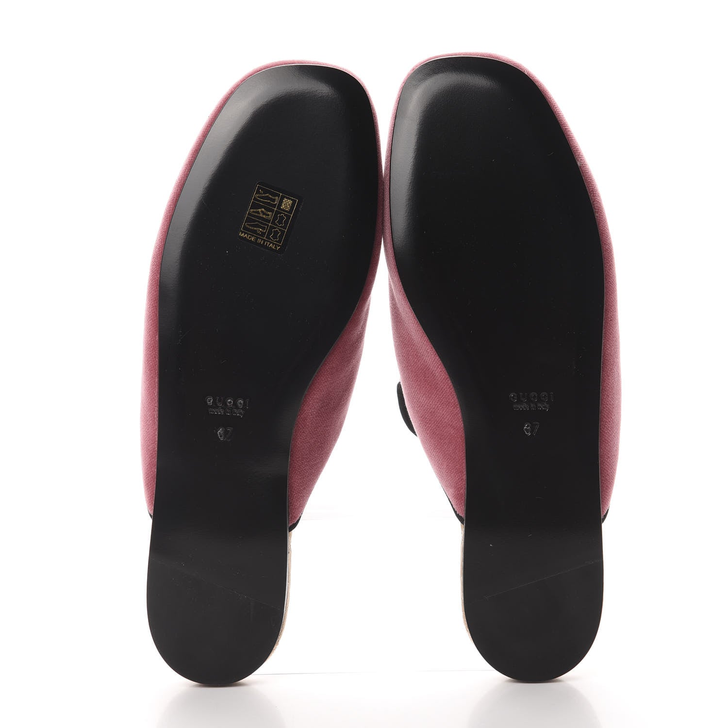 Gucci Velvet Crystal Snake Embroidered Womens Slippers 37 Tibet Red Black 6 of 9