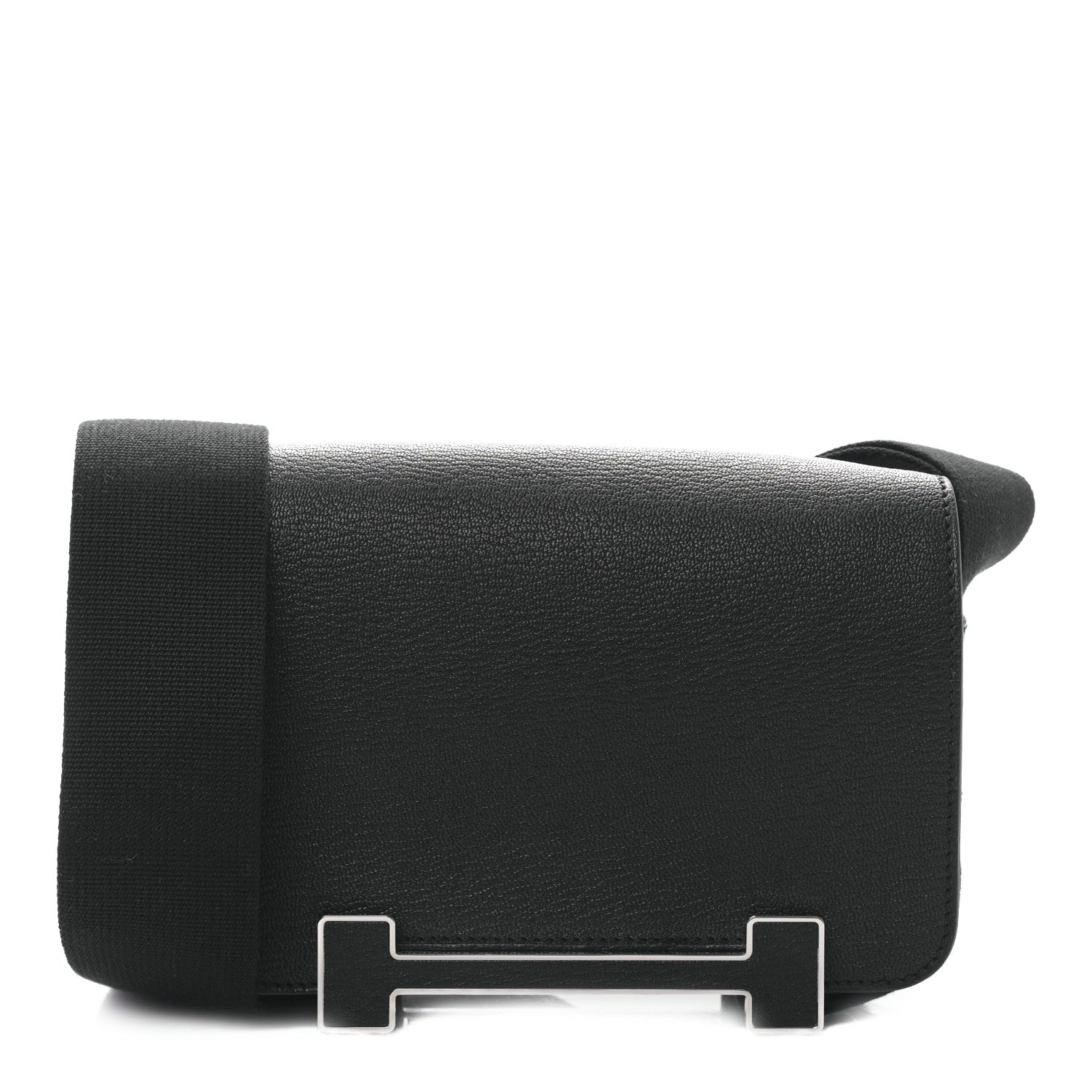 Hermes Chevre Mysore Geta Black 1 of 9