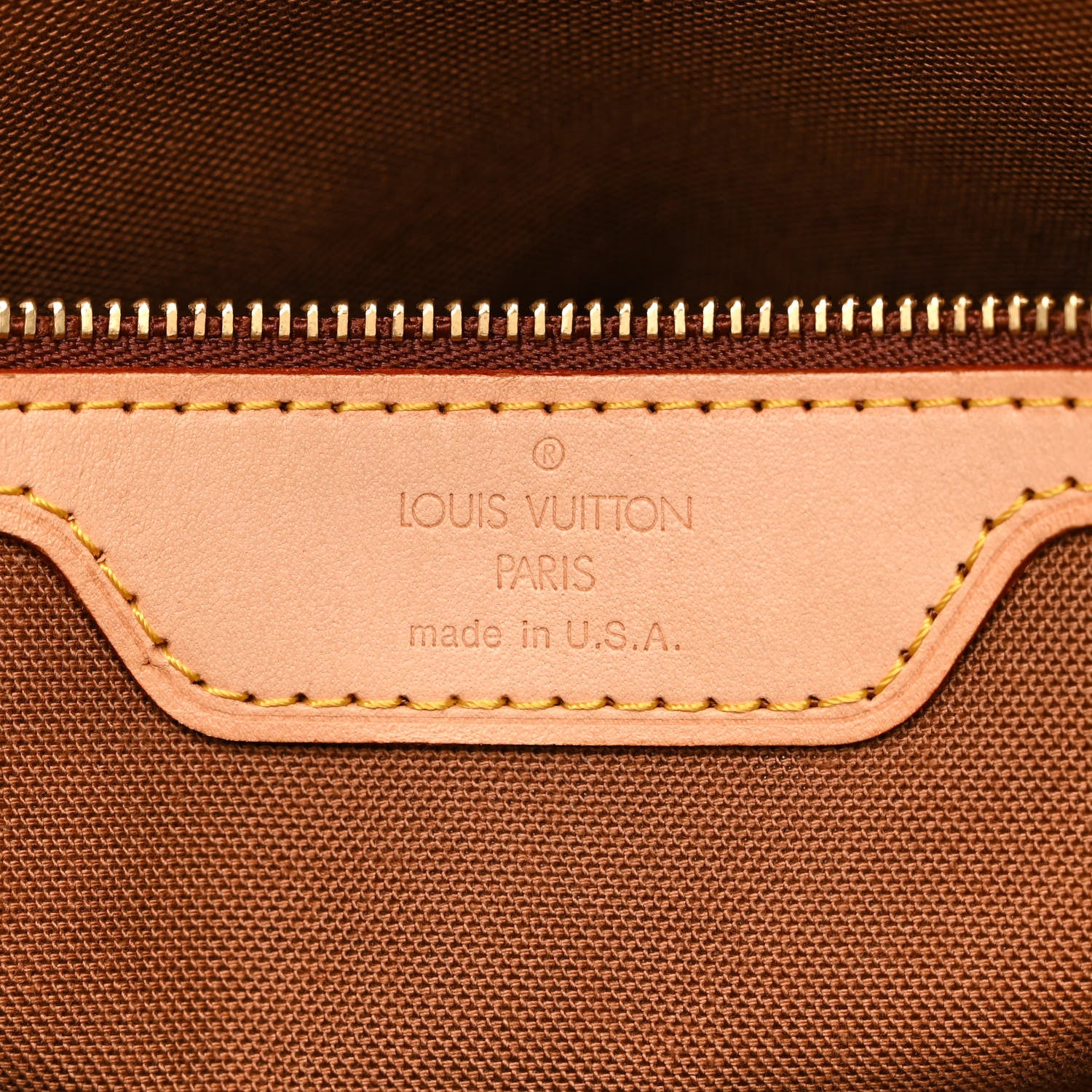 Louis Vuitton Monogram Cabas Mezzo 6 of 11